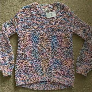 Love More Sweater Top Size XS can fit a small too